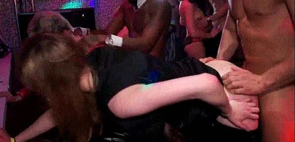  Hot orgy continue in dance nightclub